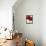Red Splendor 2-Soraya Chemaly-Framed Premier Image Canvas displayed on a wall