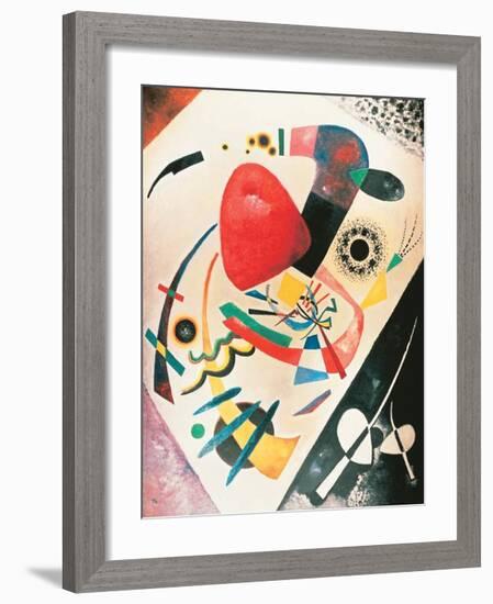 Red Spot, 1921-Wassily Kandinsky-Framed Giclee Print