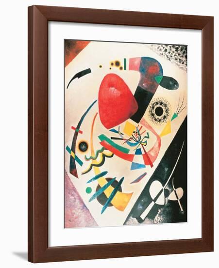 Red Spot, 1921-Wassily Kandinsky-Framed Giclee Print