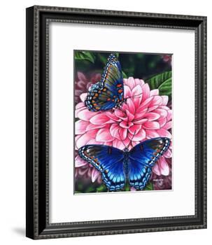 Red Spotted Purple-Marilyn Barkhouse-Framed Art Print