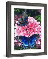 Red Spotted Purple-Marilyn Barkhouse-Framed Art Print