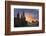 Red Square at Dusk.-Jon Hicks-Framed Photographic Print