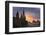 Red Square at Dusk.-Jon Hicks-Framed Photographic Print