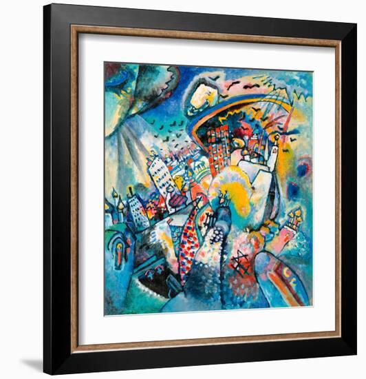 Red Square in Moscow, 1916-Wassily Kandinsky-Framed Giclee Print