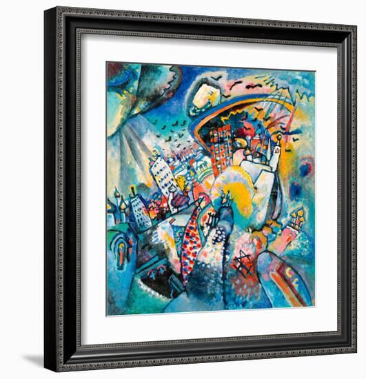 Red Square in Moscow, 1916-Wassily Kandinsky-Framed Giclee Print