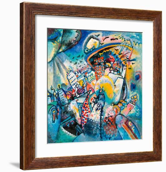 Red Square in Moscow, 1916-Wassily Kandinsky-Framed Giclee Print