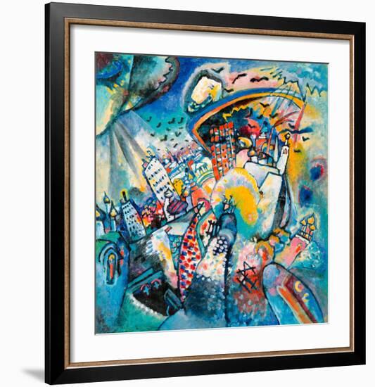 Red Square in Moscow, 1916-Wassily Kandinsky-Framed Giclee Print