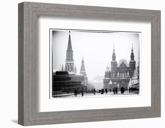 Red Square, Moscow, Russia-Nadia Isakova-Framed Photographic Print