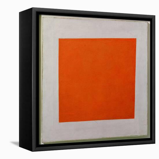 Red Square. Painting Realism of A Peasant in Two Dimensions-Kazimir Severinovich Malevich-Framed Premier Image Canvas