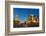 Red Square, St. Basil's Cathedral and the Savior's Tower of the Kremlin lit up at night, UNESCO Wor-Miles Ertman-Framed Photographic Print