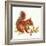 Red Squirrel-Peggy Harris-Framed Giclee Print