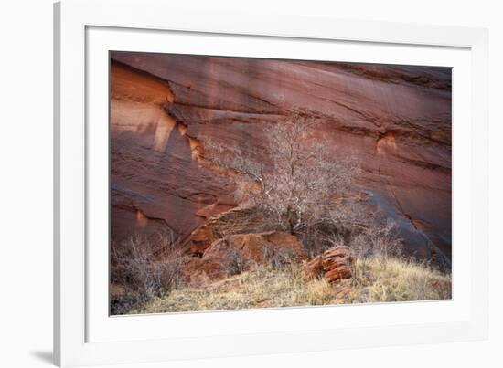 Red Stone-Andrew Geiger-Framed Giclee Print