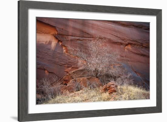 Red Stone-Andrew Geiger-Framed Giclee Print