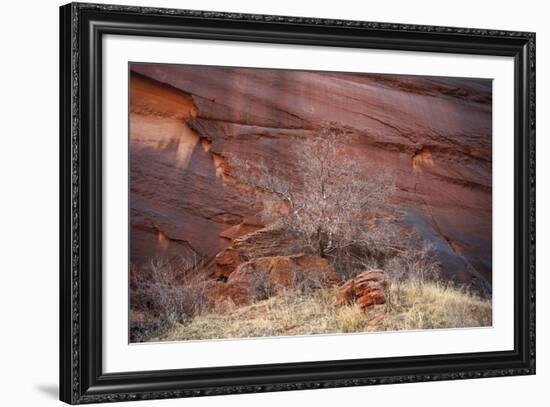 Red Stone-Andrew Geiger-Framed Giclee Print