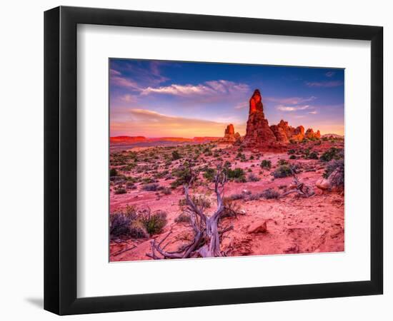 Red Stones-Marco Carmassi-Framed Photographic Print