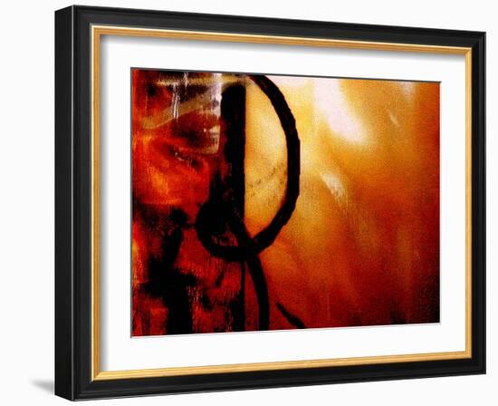 Red Strokes-Ruth Palmer 2-Framed Art Print