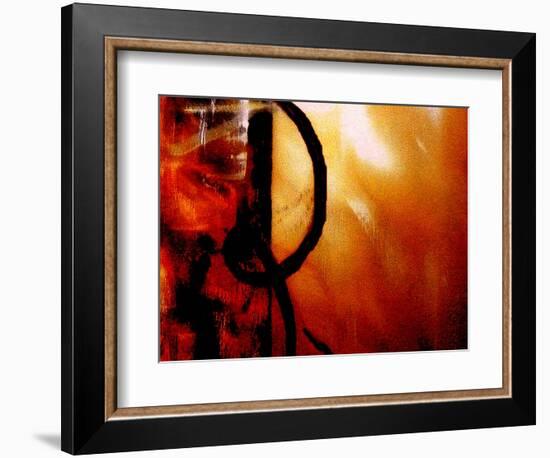 Red Strokes-Ruth Palmer 2-Framed Art Print