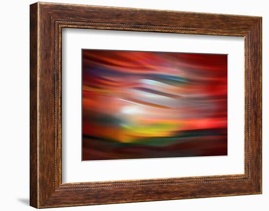 Red Sunset-Ursula Abresch-Framed Photographic Print