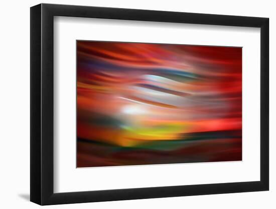 Red Sunset-Ursula Abresch-Framed Photographic Print