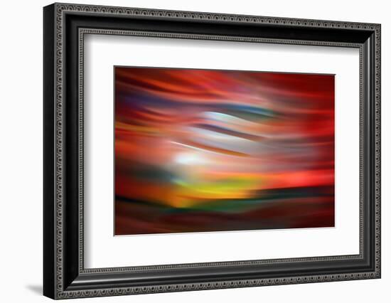 Red Sunset-Ursula Abresch-Framed Photographic Print