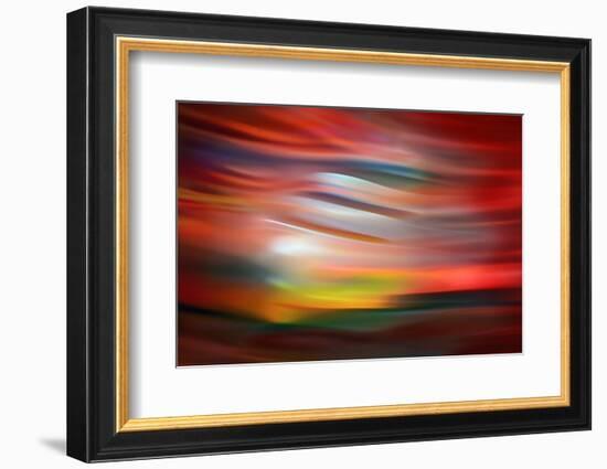 Red Sunset-Ursula Abresch-Framed Photographic Print