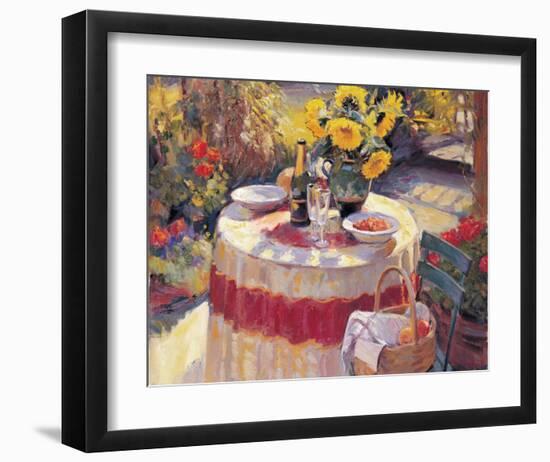 Red Table-Edward Noott-Framed Art Print