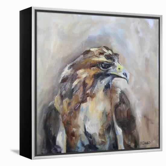 Red Tail Hawk-Renee Gould-Framed Premier Image Canvas