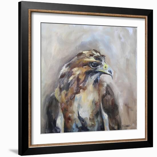 Red Tail Hawk-Renee Gould-Framed Giclee Print