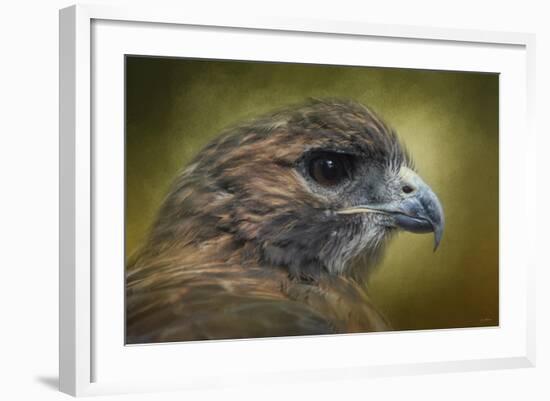 Red Tailed Hawk at Reelfoot-Jai Johnson-Framed Giclee Print