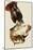 Red-Tailed Hawks-John James Audubon-Mounted Giclee Print