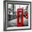 Red Telephone Booths - London - UK - England - United Kingdom - Europe-Philippe Hugonnard-Framed Photographic Print