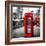 Red Telephone Booths - London - UK - England - United Kingdom - Europe-Philippe Hugonnard-Framed Photographic Print