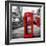 Red Telephone Booths - London - UK - England - United Kingdom - Europe-Philippe Hugonnard-Framed Photographic Print