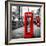 Red Telephone Booths - London - UK - England - United Kingdom - Europe-Philippe Hugonnard-Framed Photographic Print