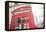 Red Telephone Box and Big Ben (Elizabeth Tower), Houses of Parliament, Westminster, London, England-Matthew Williams-Ellis-Framed Premier Image Canvas