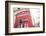 Red Telephone Box and Big Ben (Elizabeth Tower), Houses of Parliament, Westminster, London, England-Matthew Williams-Ellis-Framed Photographic Print