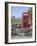 Red Telephone Box, Monyash, Peak District, Derbyshire, England, United Kingdom, Europe-Frank Fell-Framed Photographic Print