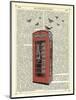 Red Telephone Box-Marion Mcconaghie-Mounted Art Print