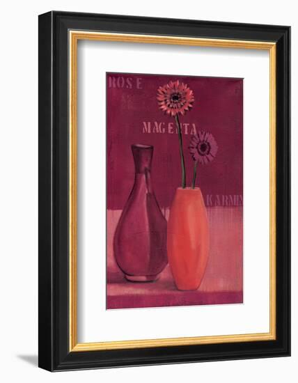 Red Tones-Anna Flores-Framed Art Print