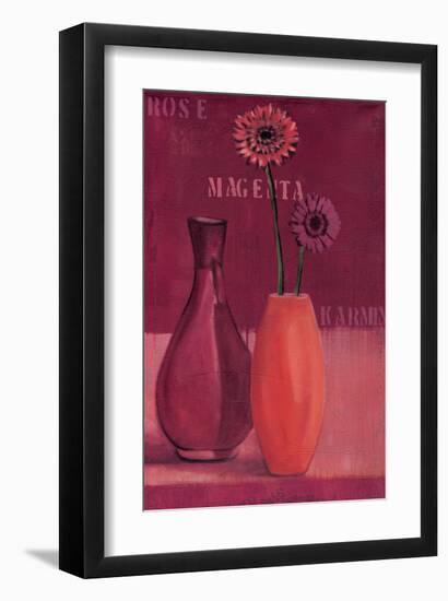 Red Tones-Anna Flores-Framed Art Print