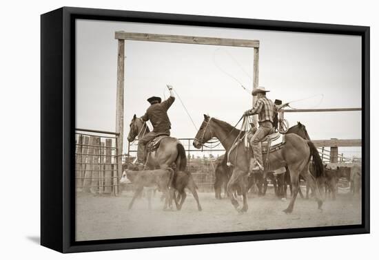 Red Top Ranch-Dan Ballard-Framed Premier Image Canvas