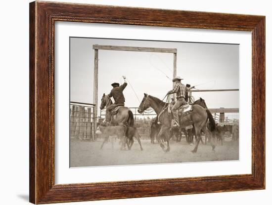 Red Top Ranch-Dan Ballard-Framed Photographic Print