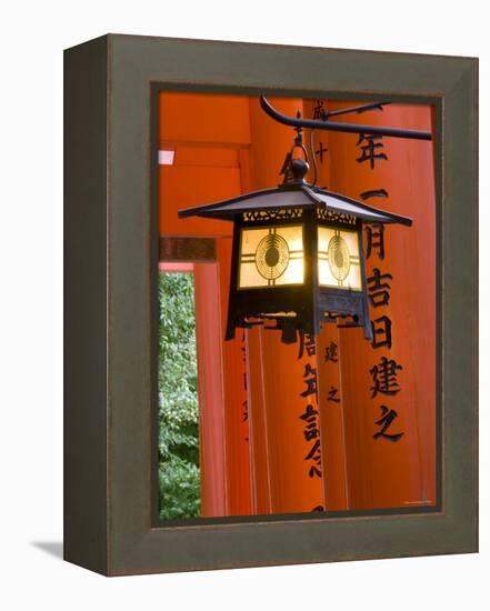 Red Torii Gates, Fushimi Inari Taisha Shrine, Kyoto, Japan-Gavin Hellier-Framed Premier Image Canvas