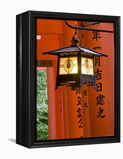 Red Torii Gates, Fushimi Inari Taisha Shrine, Kyoto, Japan-Gavin Hellier-Framed Premier Image Canvas