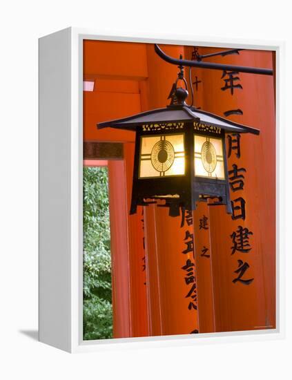 Red Torii Gates, Fushimi Inari Taisha Shrine, Kyoto, Japan-Gavin Hellier-Framed Premier Image Canvas