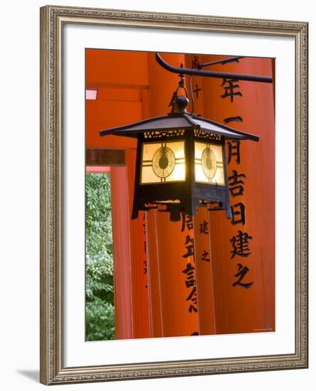 Red Torii Gates, Fushimi Inari Taisha Shrine, Kyoto, Japan-Gavin Hellier-Framed Photographic Print