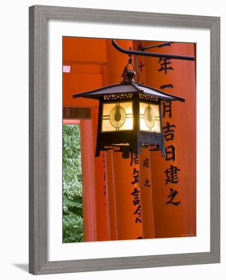 Red Torii Gates, Fushimi Inari Taisha Shrine, Kyoto, Japan-Gavin Hellier-Framed Photographic Print