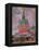 Red Tower in the Trinity Lavra of St. Sergius-Boris Kustodiyev-Framed Premier Image Canvas