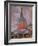 Red Tower in the Trinity Lavra of St. Sergius-Boris Kustodiyev-Framed Giclee Print