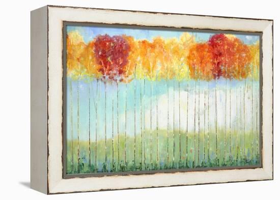 Red Traditions-Jill Martin-Framed Stretched Canvas